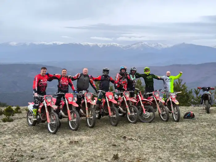 A scenic trail through green Bulgarian valleys