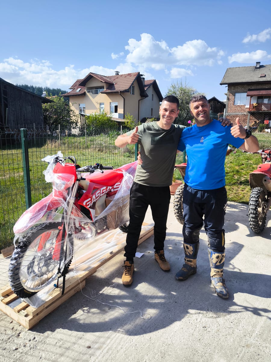 Ibrahim, founder of Bansko Unlocked, in the Pirin Mountains